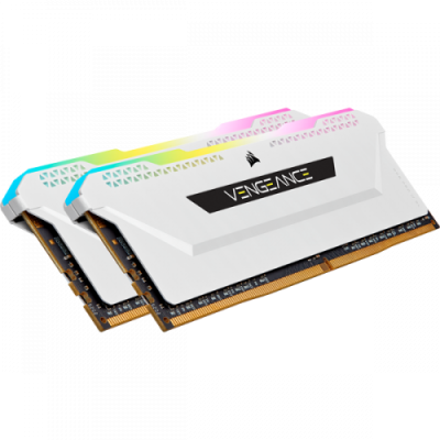 Corsair Vengeance 16 GB 2 x 8 GB DDR4 3200 MHz c16 pro rgb blanca