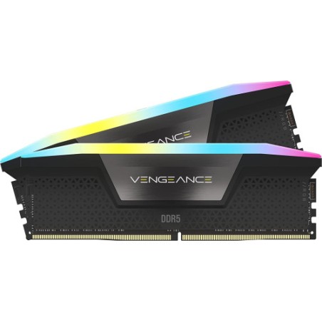 Corsair Vengeance 32GB (2K) 2 x 16 GB DDR5 5200MHz RGB negra