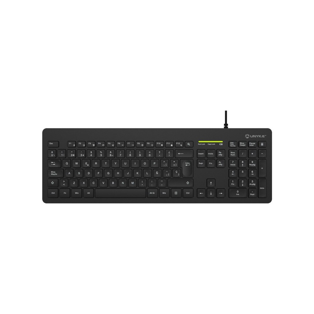 Teclado Unyka inalambrico KIT T+R MK211 Pro Slim ultradelgado