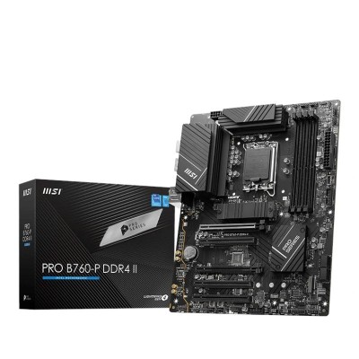 MSI Placa Base  PRO B760-P DDR4 II ATX LGA1700