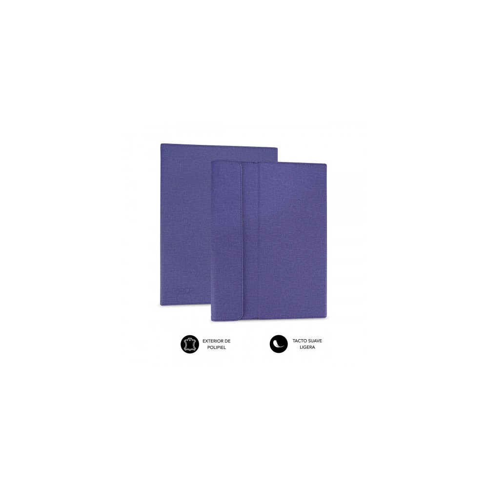 SUBBLIM Funda Tablet Clever Stand Tablet Case 10,1" Purple