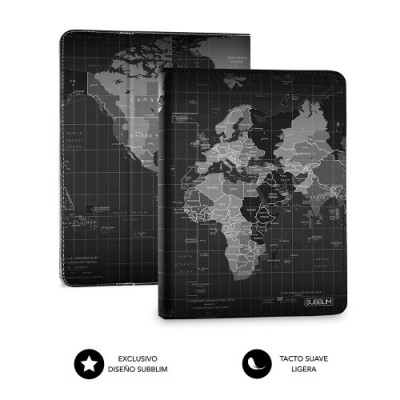 Subblim Funda Tablet Universal Trendy case world map10.1"
