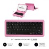 Subblim Funda con Teclado Micro usb - usb c  keytab pro usb 10,1" Pink