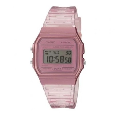 Casio Collection Women F-91WS-4EF 38mm Rosa