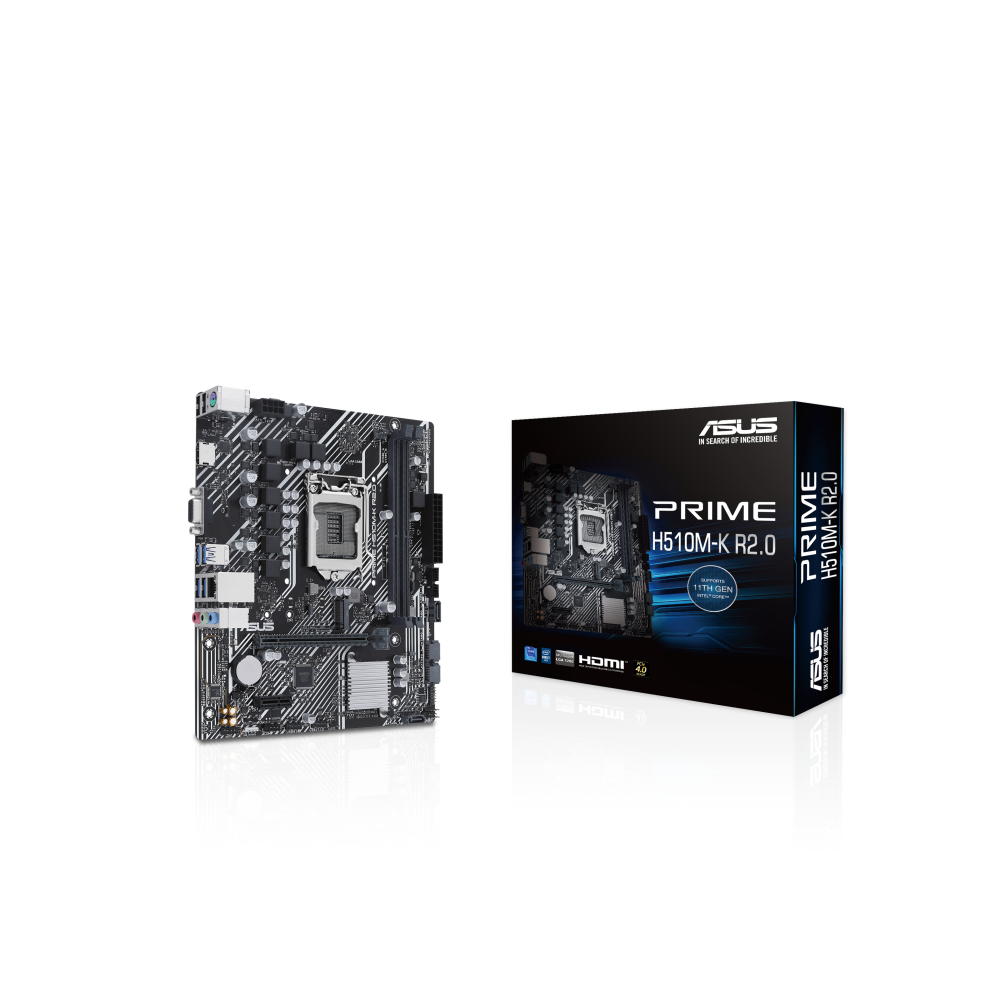 Asus Prime H510M-K R2.0 1200 MATX 2XDDR4 Intel LGA 1200