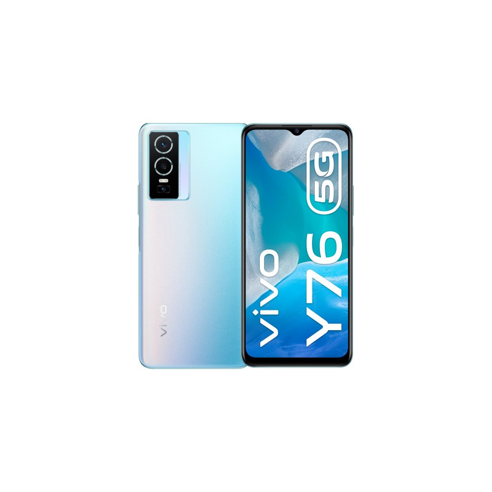 VIVO Y76 5G 16,7 cm (6.58") Ranura híbrida Dual SIM Android 12 USB Tipo C 8 GB 128 GB 4100 mAh Azul