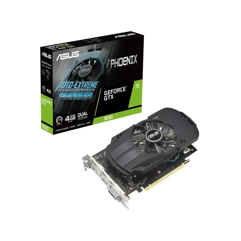 ASUS  NVIDIA Phoenix GeForce GTX 1630 4GB GDDR6