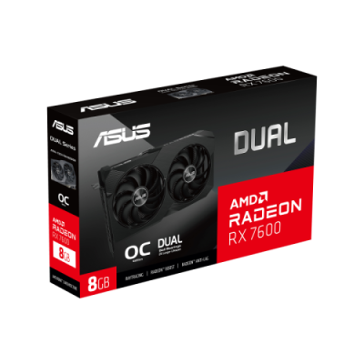 Asus Dual RX7600-O8G-V2 AMD Radeon RX 7600 8gb gddr6
