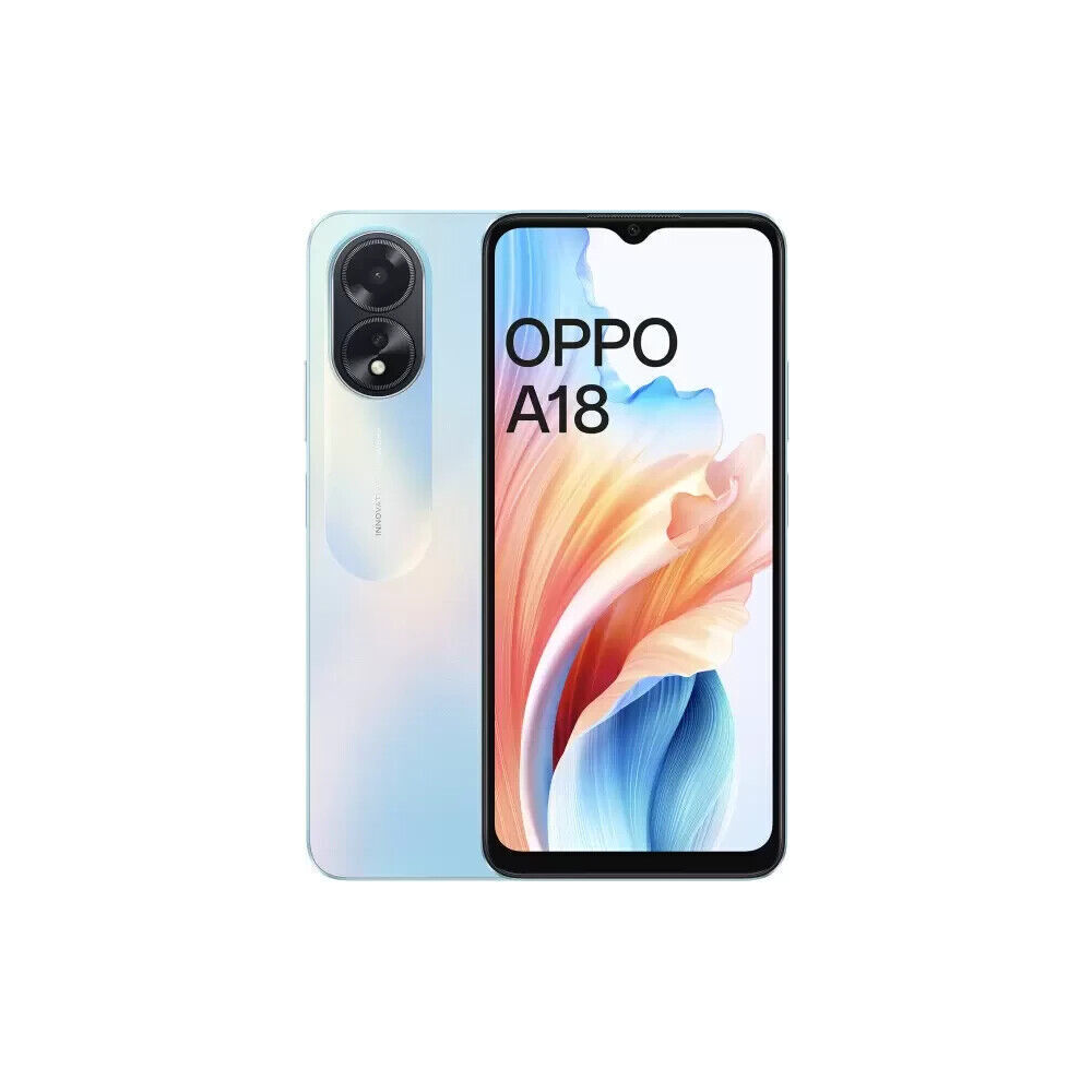 OPPO A18 6.5" (4+GB128GB) 6.56" 4G OctaCore Blue