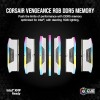 Corsair Vengance RGB Blanca 64GB(2X32GB) 5600Mhz CL40 DDR5