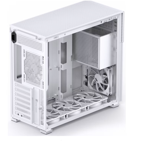 Jonsbo D41 STD ATX Cristal Templado Blanco