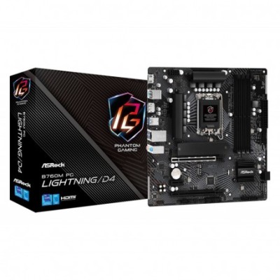 Asrock B760M PG LIGHTNING/D4 M.2 D4 4DDR4 M2 MATX