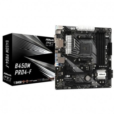 ASROCK B450M PRO4 R20 4DDR4 M2 MATX