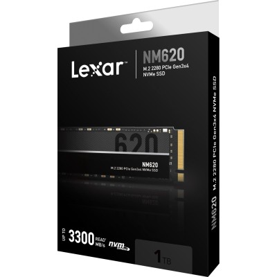 Lexar NM620 1TB SSD M.2 PCIe NVMe