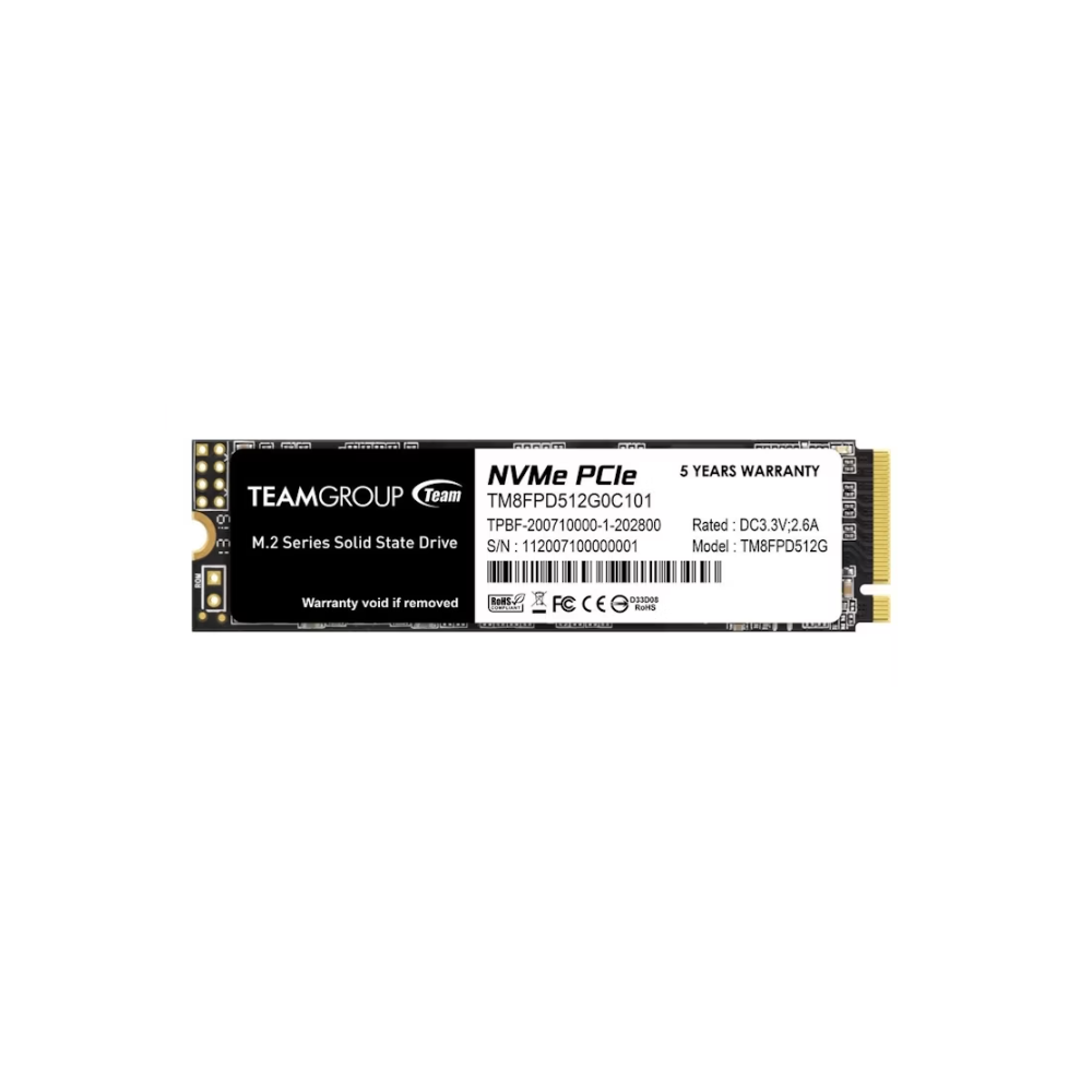 SSD Team Group MP33 PRO 512GB M.2 NVMe (2400/2100MB/s)