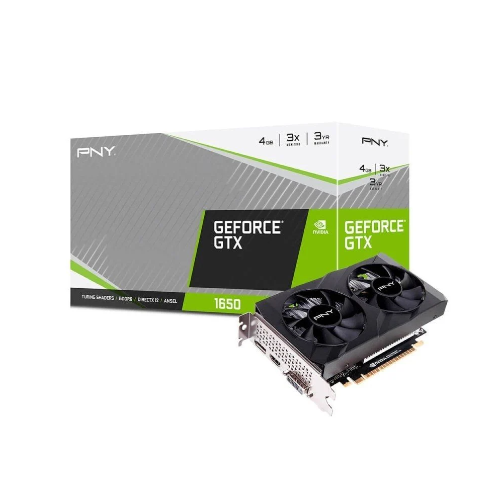 PNY GeForce GTX 1650 Verto Dual Fan Edition 4GB GDDR6