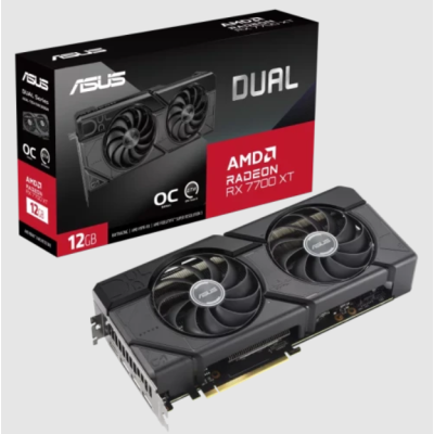 ASUS Dual AMD Radeon RX 7700 XT 12 GB GDDR6 OC