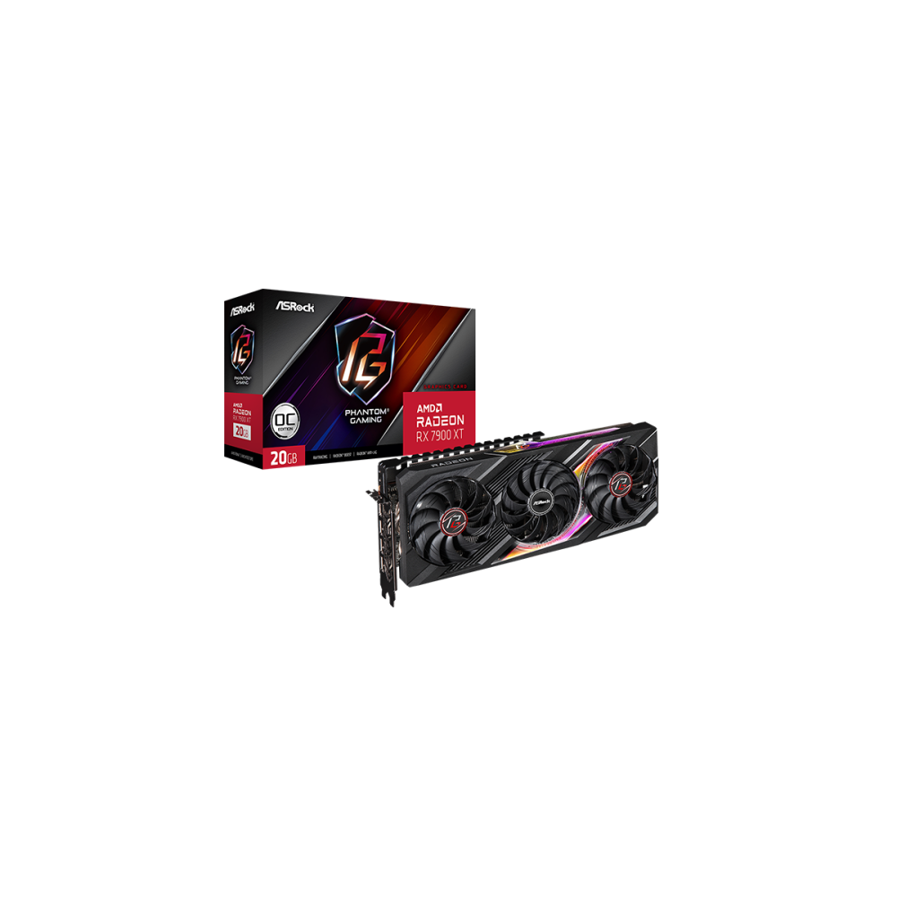 Asrock AMD Radeon RX 7900 XT 20gb Gddr6 Oc