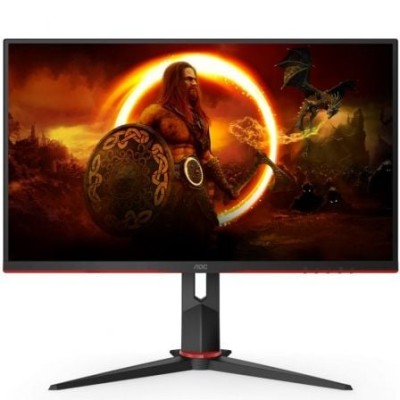 Monitor Gaming AOC Q27G2S/EU 27'/ QHD/ 1ms/ 165Hz/ IPS/ Negro y Rojo