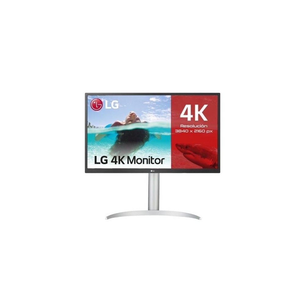 Monitor Profesional LG 27UP550P-W 27'/ 4K/ Blanco