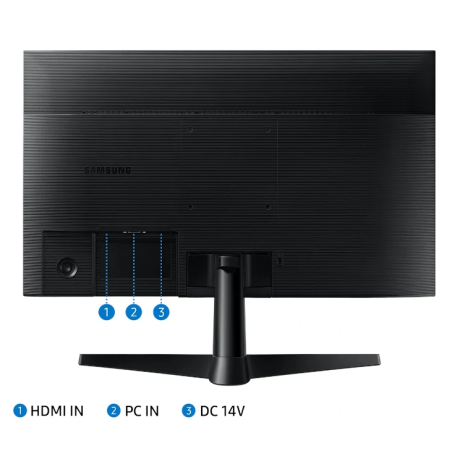 Monitor Samsung S24C312EAU 24'/ Full HD/ Negro