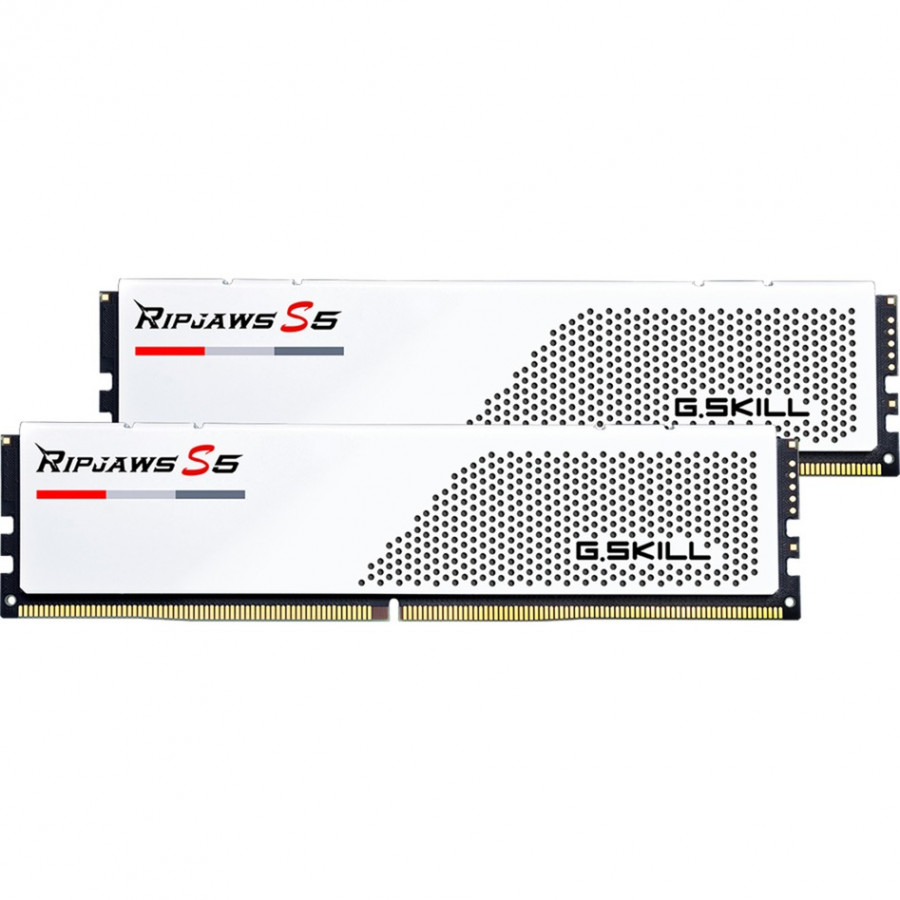 G.Skill Ripjaws S5 DDR5 32GB (2 x16GB) 6000Mhz Cl30 blancas G.Skill Ripjaws S5 DDR5 32GB (2 x16GB) 6000Mhz Cl30 blancas