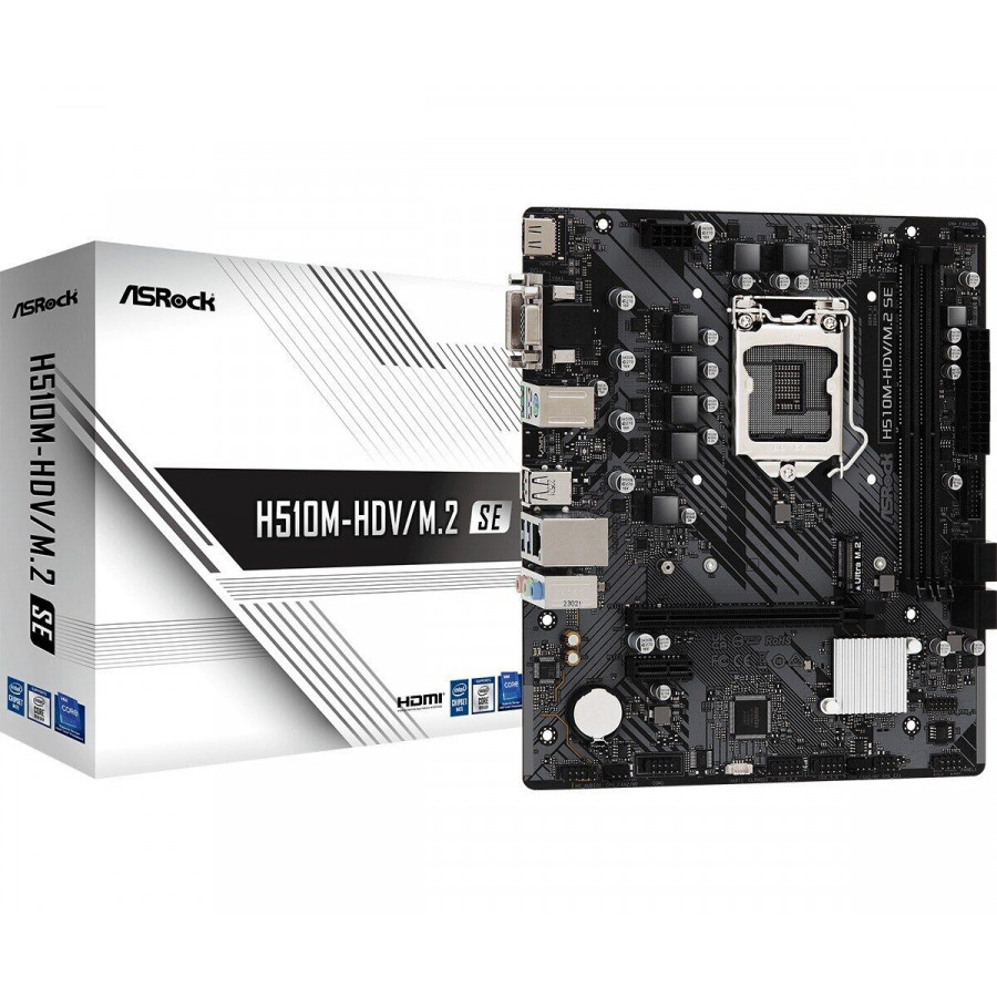ASRock H510M-HDV/M.2 SE LGA1200 ASRock H510M-HDV/M.2 SE LGA1200