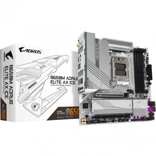 Gigabyte GA-B650M-AORUS Elite AX Ice (AM5)