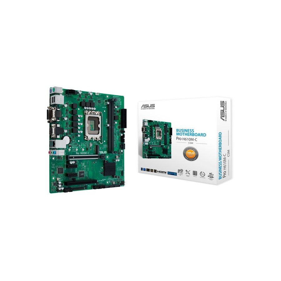 Asus pro H610M-C-CSM LGA1700 Asus pro H610M-C-CSM LGA1700