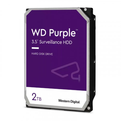 HDD WD Purple WD23PURZ 2TB 6Gb/s Sata III 64MB
