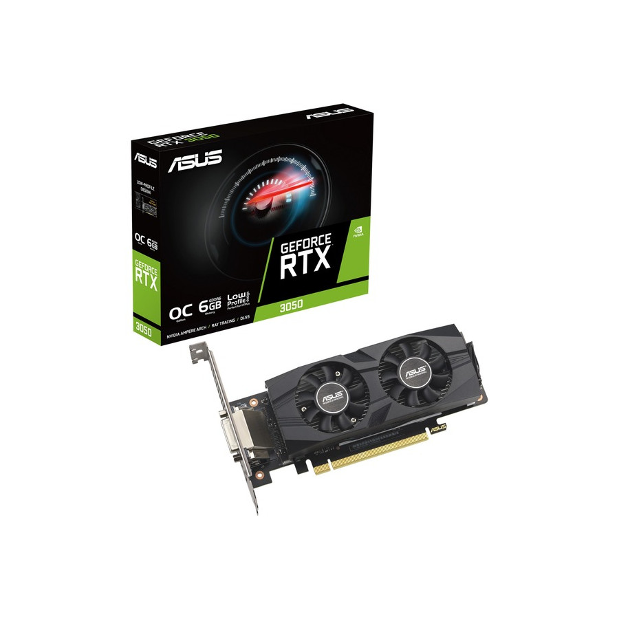 Asus GeForce RTX 3050 6GB LP BRK OC Asus GeForce RTX 3050 6GB LP BRK OC