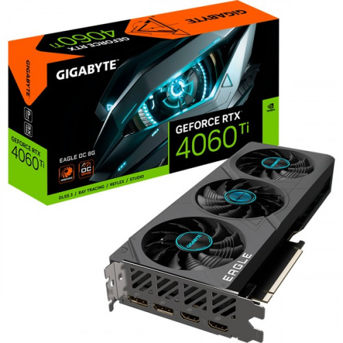 VGA Gigabyte GeForce® RTX 4060Ti 8GB EAGLE OC ICE