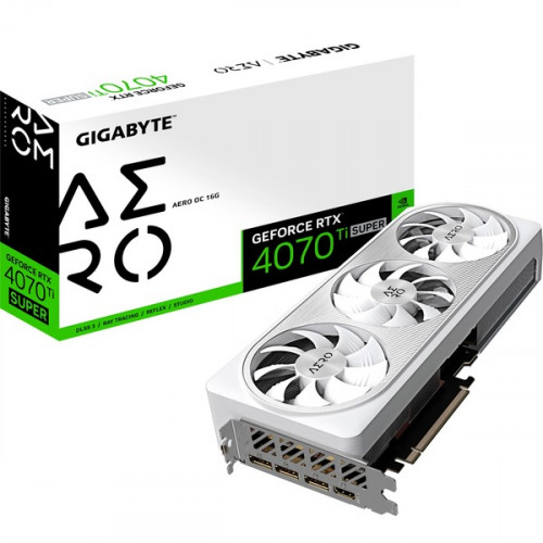 Gigabyte GeForce RTX 4070 Ti SUPER 16GB AERO OC DLSS3