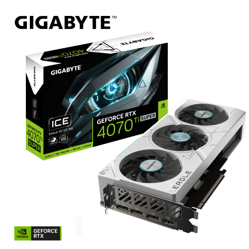 Gigabyte GeForce RTX 4070 Ti SUPER 16GB EAGLE OC ICE DSSL3