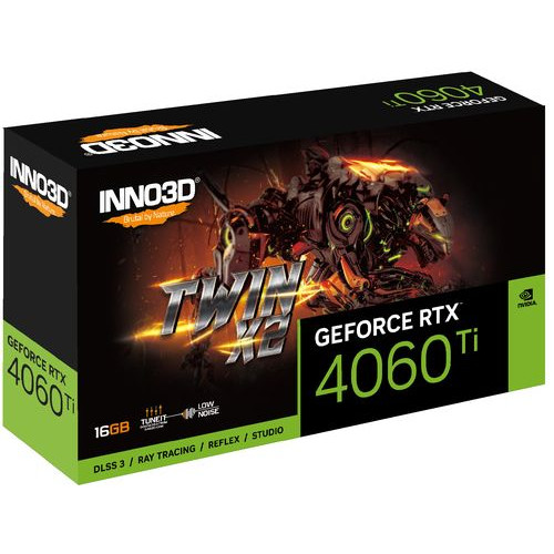 Inno3D GeForce RTX 4060TI 16GB Twin X2 DLSS3