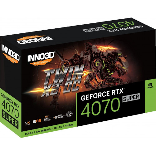 Inno3D GeForce RTX 4070 12GB SUPER Twin X2 OC DLSS3
