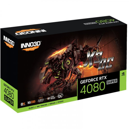 VGA Inno3D GeForce® RTX 4080 16GB SUPER X3 OC
