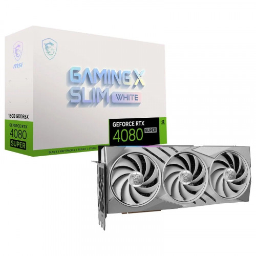 GeForce RTX 4080 SUPER 16GB Gaming X Slim White DLSS3