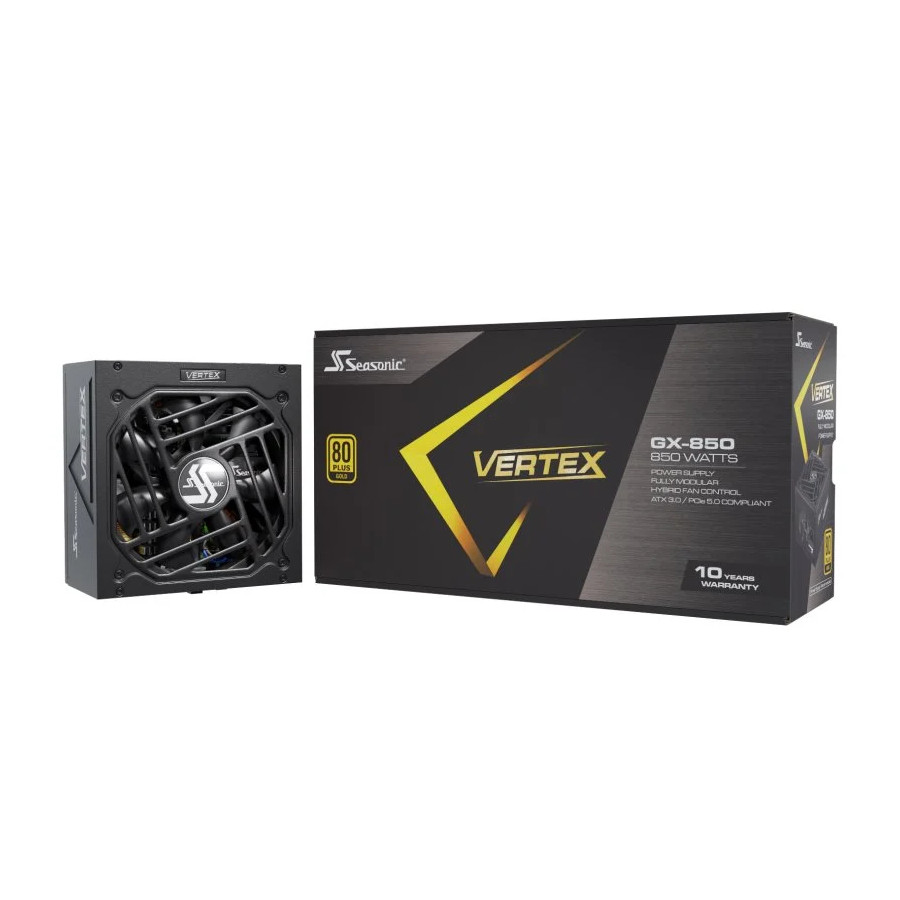 Seasonic VERTEX GX-850W - ATX 3.0 Modular 80 plus Gold Seasonic VERTEX GX-850W - ATX 3.0 Modular 80 plus Gold