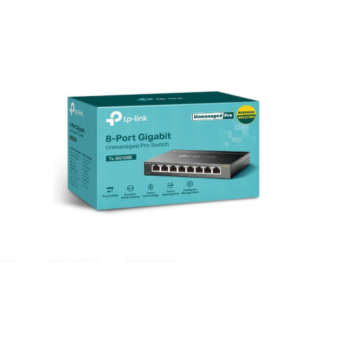 TP-Link Switcher Easy Smart TL-SG108E 8 Puertos/ RJ-45 10/100/1000