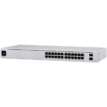 UBIQUITI UNIFI SWITCH 24 PUERTOS USW-24-POE RACK PoE