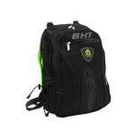 Mochila Gaming Keep Out Bk7 Para Portatiles 15,6" Con Multiples Bolsillos Color Negro Y Verde