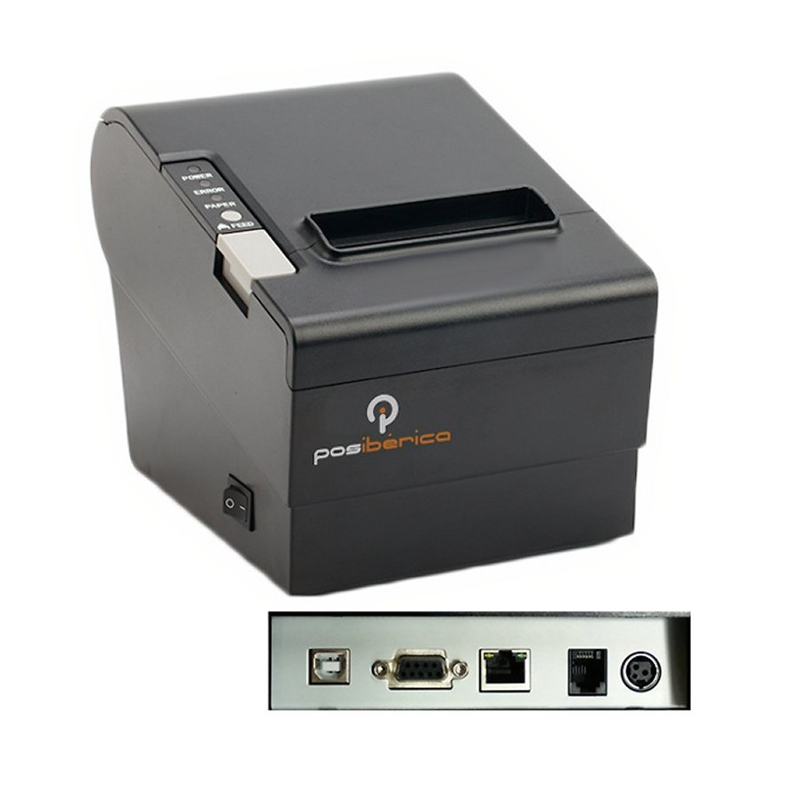 Posiberica Impresora Térmica P80 Usb RS232 Ethernet Posiberica Impresora Térmica P80 Usb RS232 Ethernet