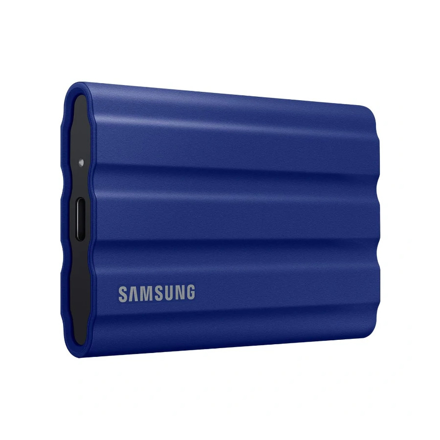 SAMSUNG 1 TB SSD SERIE PORTABLE T7 SHIELD BLUE EXTERNO