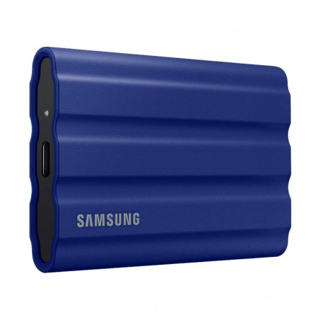 SAMSUNG 1 TB SSD SERIE PORTABLE T7 SHIELD BLUE EXTERNO