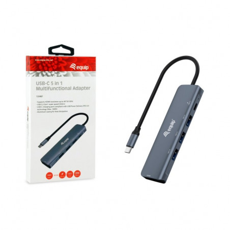 Equip 1xhdmi 4k 1xusb-c Pd 100w 3xusb-a 3.2
