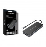 Conceptronic 2xhdmi 1xvga 1xusb-c 2xusb-a 3.0 1xusb-a 2.0 1xjack 1x1gb Rj45 1x