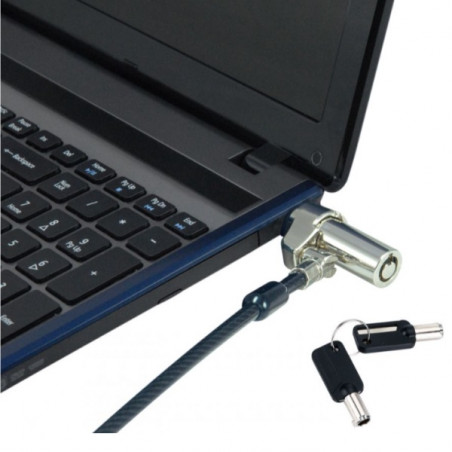 Conceptronic Cable De Seguridad Custodio02bs Por Llave 1.8m