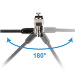 Conceptronic Cable De Seguridad Custodio02bs Por Llave 1.8m