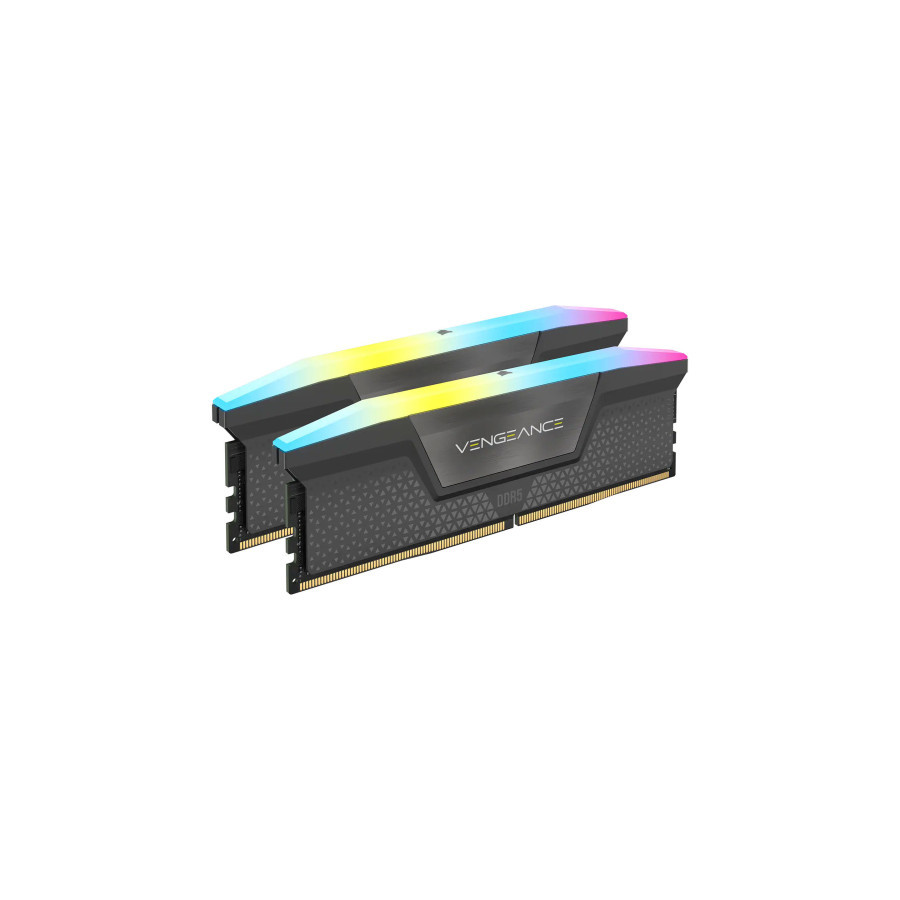 Corsair VENGEANCE RGB DDR5 32gb (2 x 16gb) 5600MHz Cl40 Corsair VENGEANCE RGB DDR5 32gb (2 x 16gb) 5600MHz Cl40